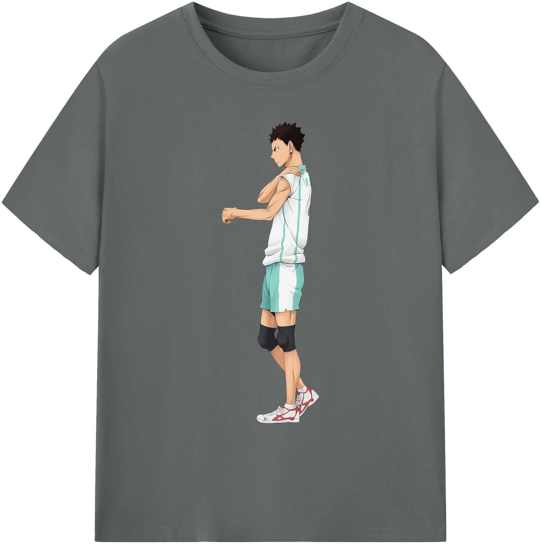 （画像用） ハイキュー!! Haikyu!! 綿100％ メンズ半袖Tシャツ｜肌触りやわらか＆通気性